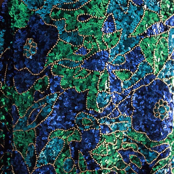 Vintage sequin and beaded top - Picture 5 of 6